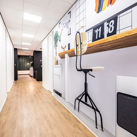 Interieur ontwerp kantoor